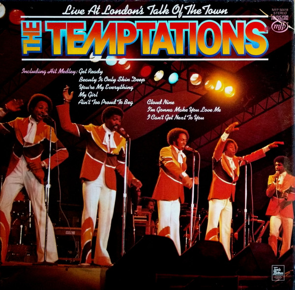 TEMPTATIONS - LIVE AT LONDON´S TALK OF THE TOWN